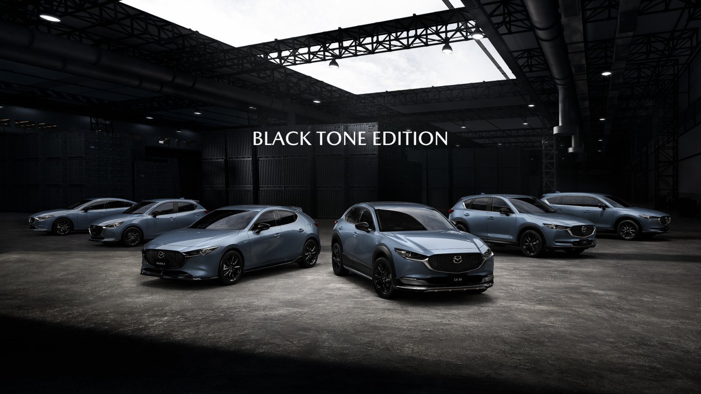 BLACK TONE EDITION ~新たにMAZDA3、CX-30が登場。~
